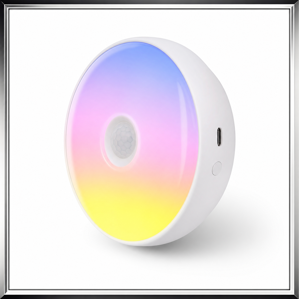 Intelligentes RGB LED-Nachtlicht mit Sensor