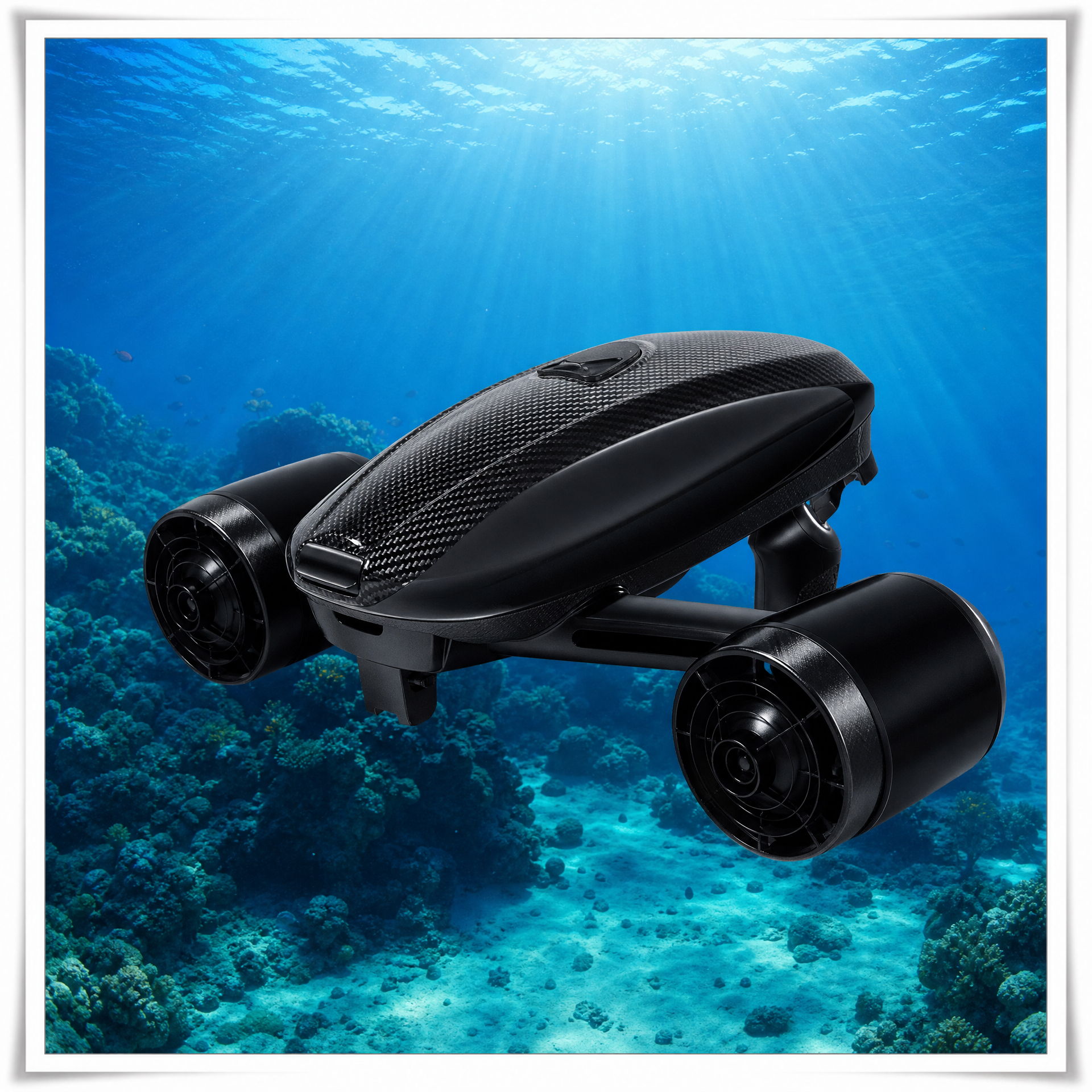 Scooter Sous-Marin Carbone 1200W Pro