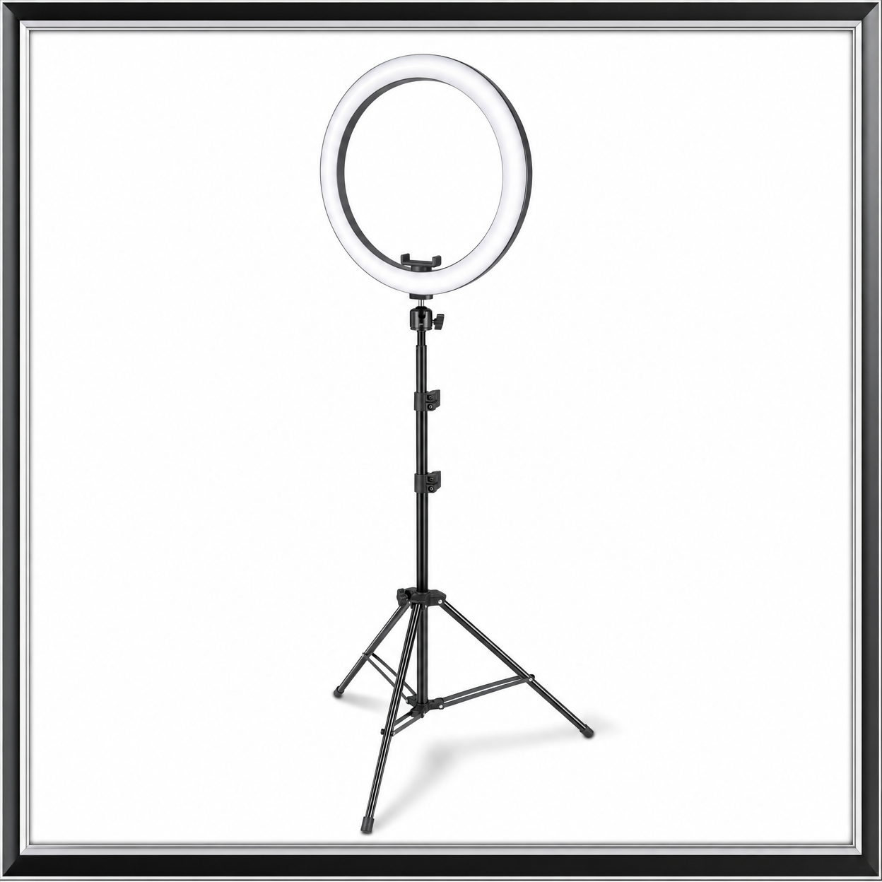 LED-Ringlicht 26 cm mit 2 m Stativ